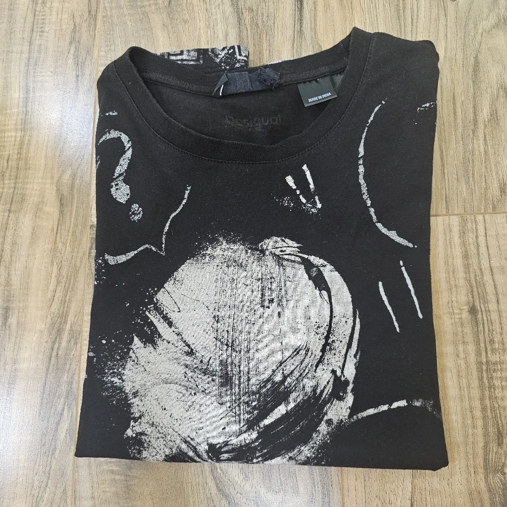 DESIGUAL 100% COTTON MICKEY MOUSE T-SHIRT - Picture 11 of 12